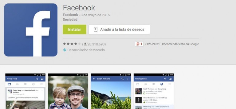 facebook para descargar